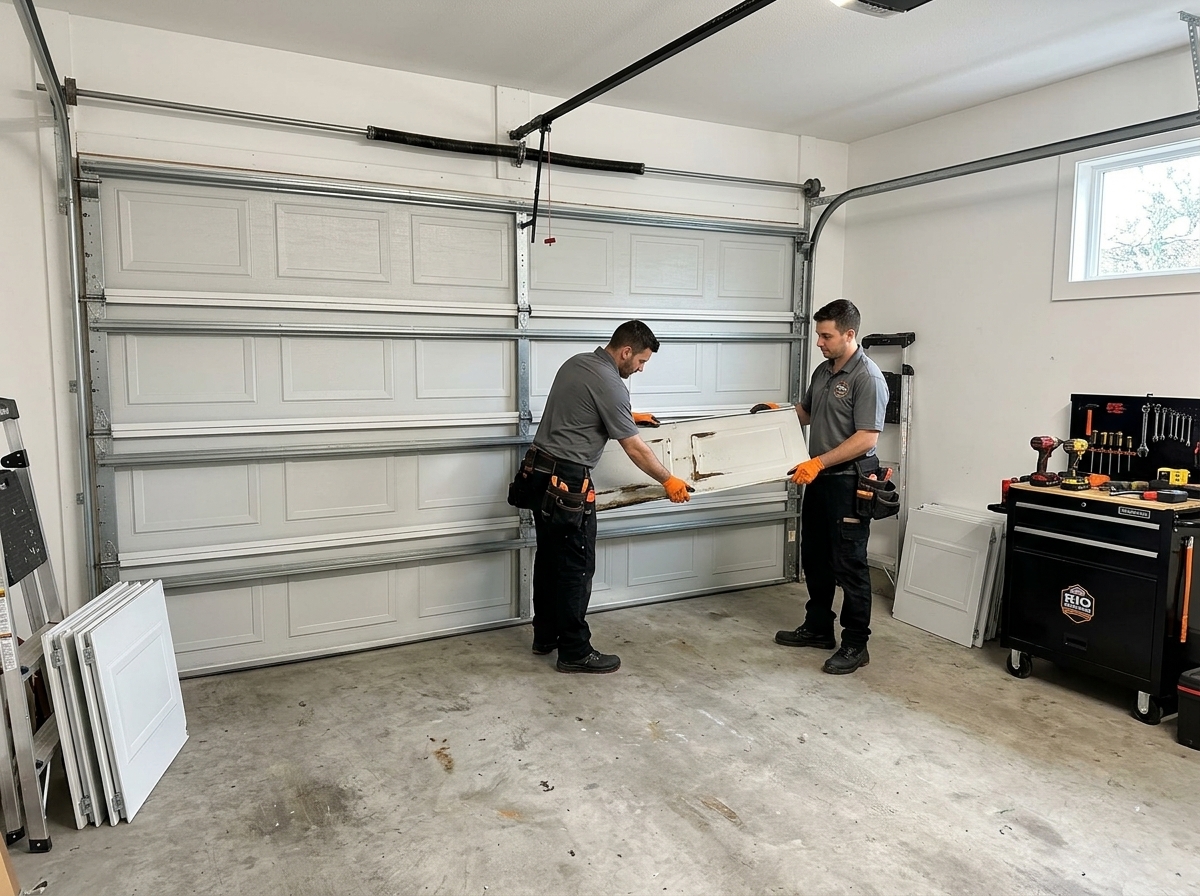 Garage Door Panel Replacement Services Burnaby BC