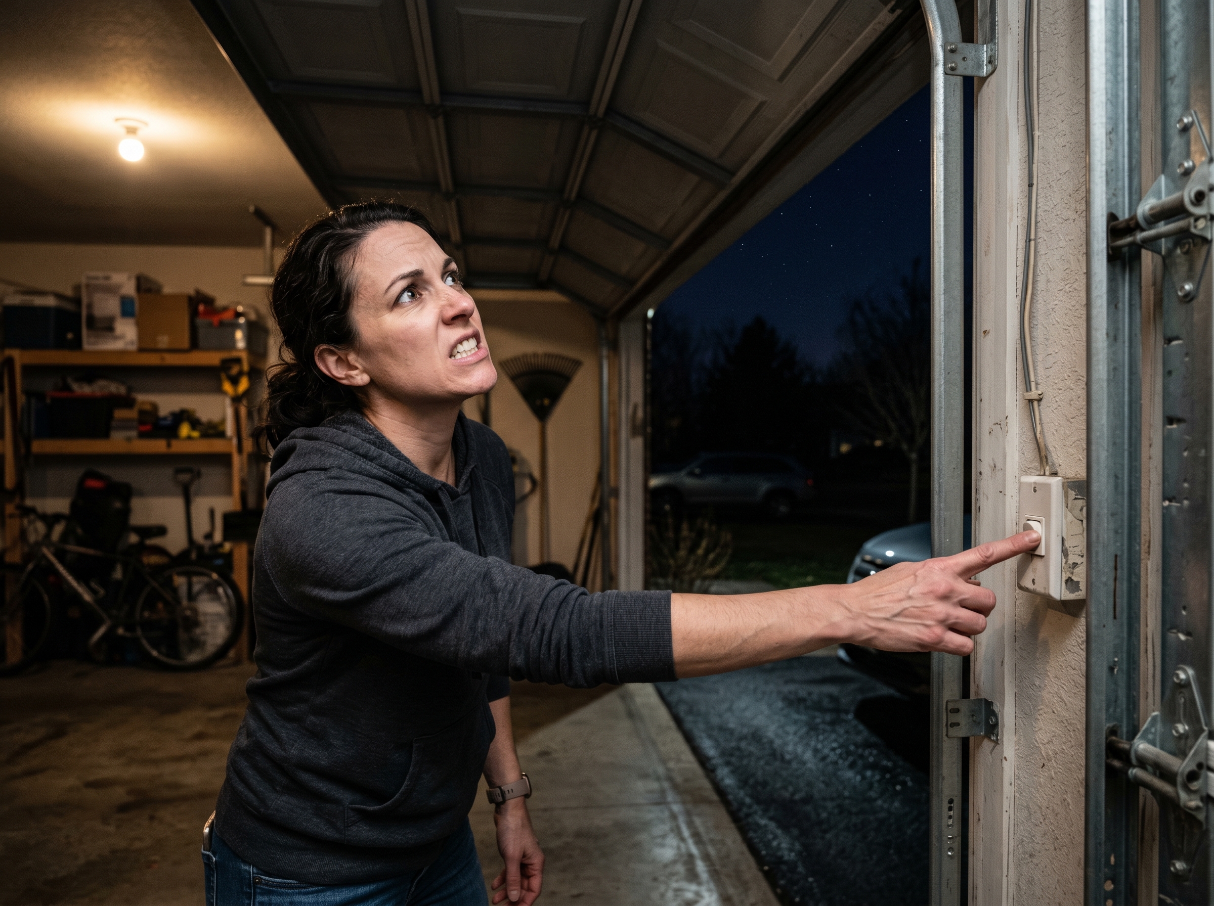 Garage Door Repair Services For A Door Stuck Open Overnight