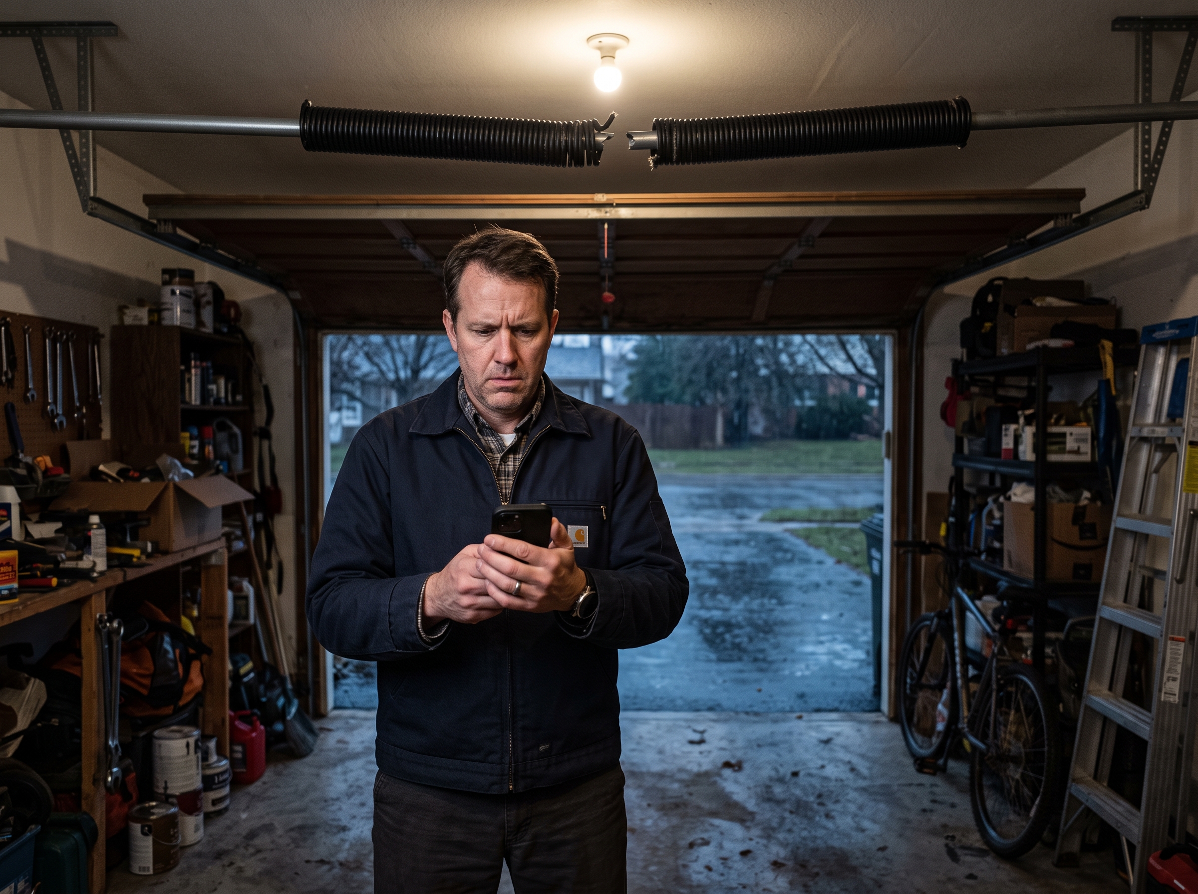 5 Fees To Confirm Before Emergency Garage Door Spring Repair