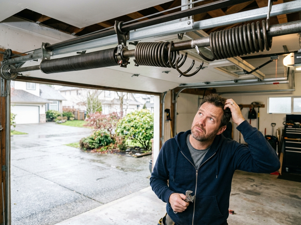 Rio Garage Door Repair One Spring or Replace Both?
